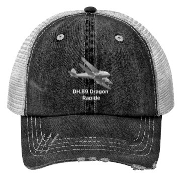 Discover Havilland Dragon Rapide Short-haul airline Trucker Hats
