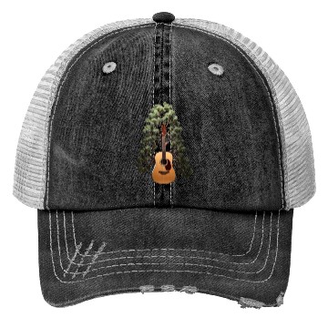 Discover Acoustic Guitar Trucker Hats Tree of Life Guitar
