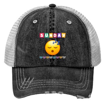 Discover Lazy Sunday Trucker Hats
