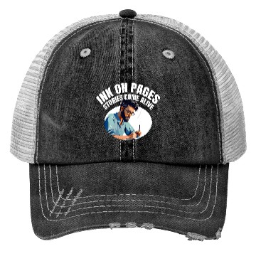 Discover Ink on Pages Stories come alive Trucker Hats