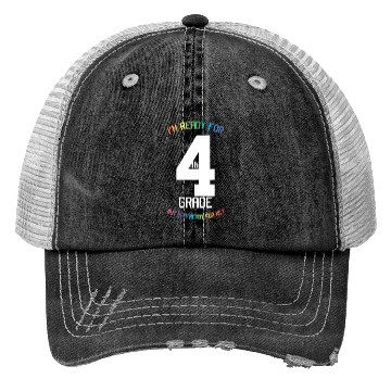 Discover 4th Grade Back To School Fourth Grader Trucker Hats