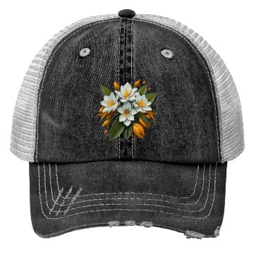 Discover 3d flower Trucker Hats
