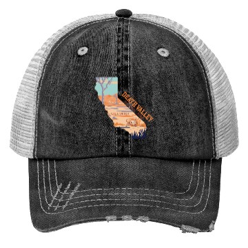 Discover DEATH VALLEY NATIONAL PARK Trucker Hats