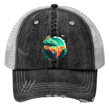 Discover Green Earth Vibes: Eco-Friendly Trucker Hats