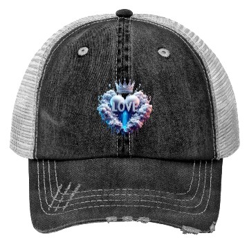 Discover heart Trucker Hats