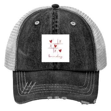 Discover Beige Rouge Amour Saint Valentin Trucker Hats