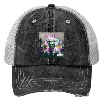 Discover Gangsta Gorilla-Mad Science Trucker Hats