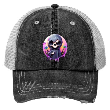 Discover Grim Reaper Trucker Hats
