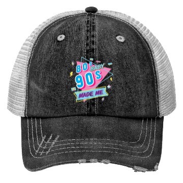 Discover 90s made me retro vibe Trucker Hats