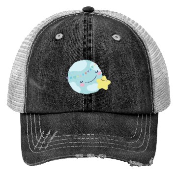 Discover Moon and star Trucker Hats