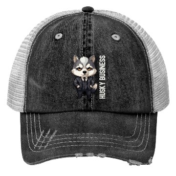 Discover Husky Business - Husky Hustle Trucker Hats