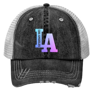 Discover Los Angeles California LA Gift Trucker Hats