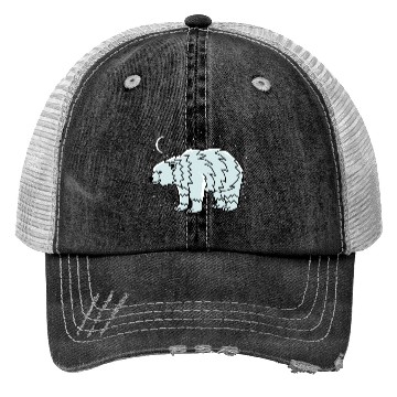 Discover Tribal Polar Bear Indigenous Gift Trucker Hats