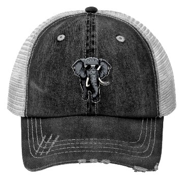 Discover Cool Elephant Sunglasses Trucker Hats