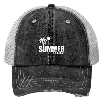 Discover Summer Time Bathing Beach Sun Trucker Hats