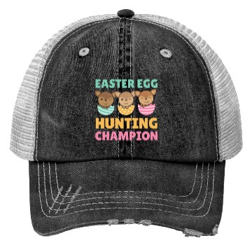 Discover Sweet Deer At Easter With Easter Eggs Deer Trucker Hats