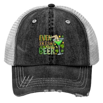 Discover Even irish Needs a Beer Trucker Hats