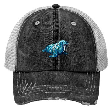 Discover Serene Seas Walrus Trucker Hats