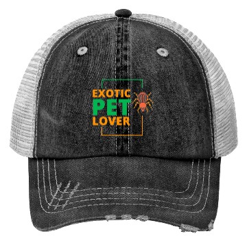 Discover Exotic Pet Lover Spider Trucker Hats