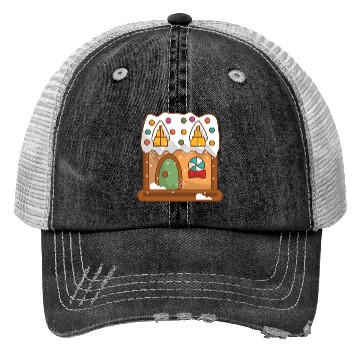 Discover Gingerbread real estate Trucker Hats