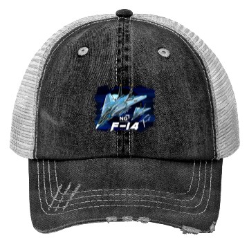 Discover F-14 Tomcat Fighterjet Trucker Hats