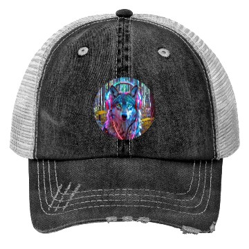 Discover Electric Wilderness Glow 3 Trucker Hats