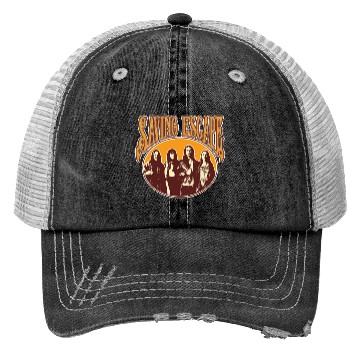 Discover Saving Escape band concert temp Trucker Hats