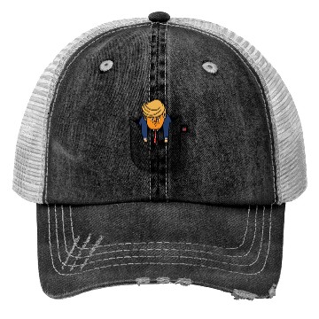 Discover Trump Pocket USA Flag Trucker Hats