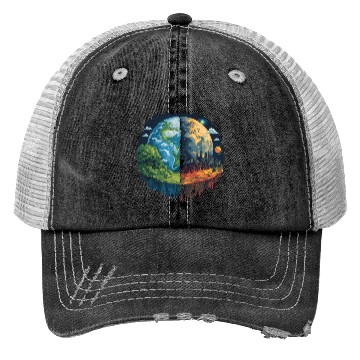 Discover Lets not the planet Trucker Hats