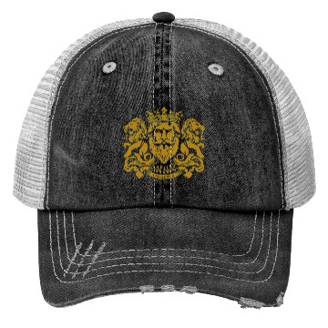 Discover King And Lion Head Trucker Hats