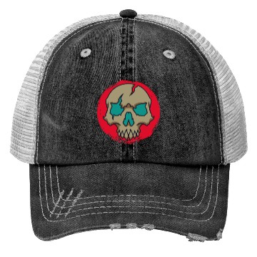 Discover Animal crossing skull Trucker Hats