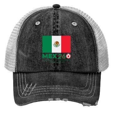 Discover Mexico World Cup 2026 Trucker Hats Soccer