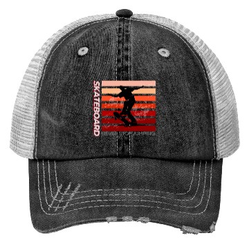Discover Skateboard 13 Trucker Hats