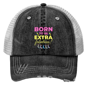 Discover Down Syndrome Awareness Extra Fabulous Trucker Hats