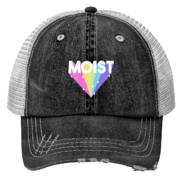 Discover Moist Funny Meme Offensive Weird Cool Hilarious Trucker Hats