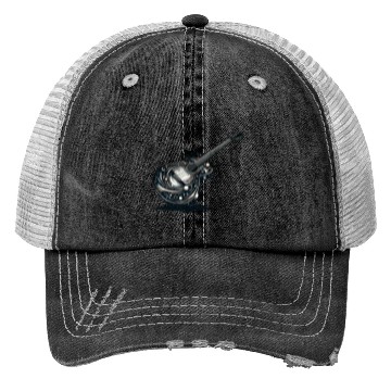 Discover Retro Style Guitar for Guitarists Trucker Hats