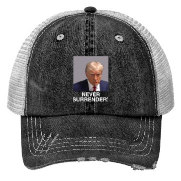 Discover Trump Never Surrender Trucker Hats