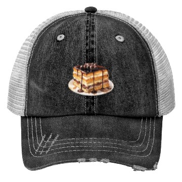 Discover Classic French Opera Cake Trucker Hats