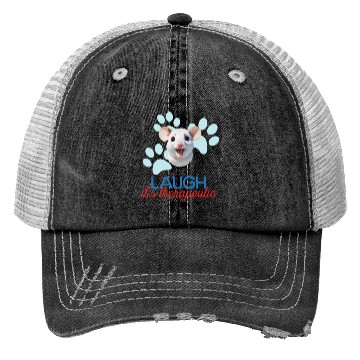 Discover Cute Mouse Minimalist Style Laugh it's therapeutic Trucker Hats