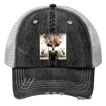 Discover Lets go Bambi Trucker Hats