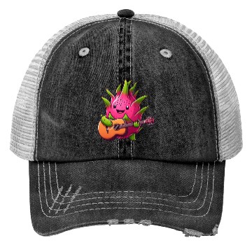 Discover Dragon Fruit Jam: Playing the Guitar Trucker Hats
