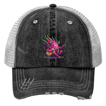 Discover Dragon Fruit Jam: Playing the Guitar Trucker Hats