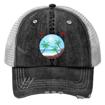 Discover Wilderness Wanderer Trucker Hats"