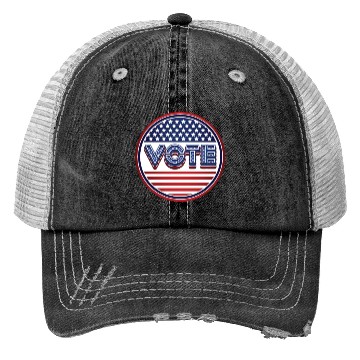 Discover Vote US Election - 2024 Election Trucker Hats