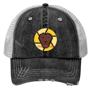 Discover wild boss lion Trucker Hats