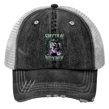 Discover Spectral Witch Brew Trucker Hats