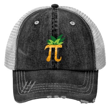 Discover Pineapple Pi Day Trucker Hats