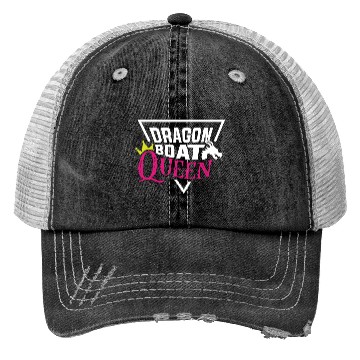 Discover Dragon Boat Queen Mentor or Trainer Gift Trucker Hats