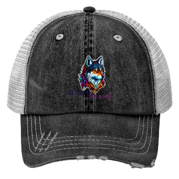 Discover Wolf inspired Trucker Hats collection.