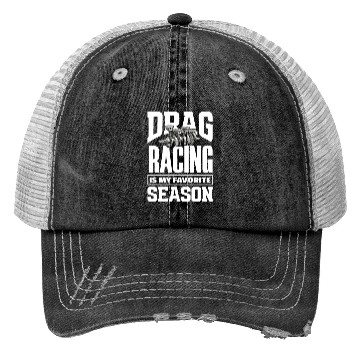Discover Funny Drag Race Drag Racing Gift Trucker Hats